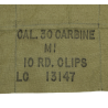 Bandoleer, M1 Carbine