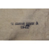 Demi-toile de tente, 1er type, US Army, THE STANDARD GARMENT CO. 1942