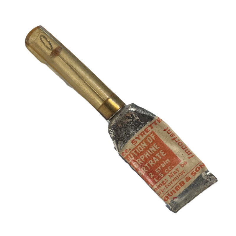 Syrette de morphine, E.R. SQUIBB & SONS, US Army Medical Department