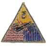 Insignia, Sleeve, Shoulder, 5th Armored Division, Normandy, Ardennes, GEMSCO