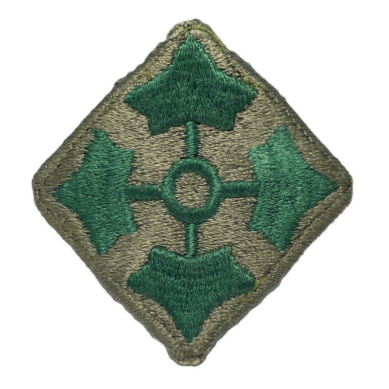 Patch, 4th Infantry Division, Folded Corners
