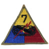 Insigne, 7th Armored Division, Metz, Manhay, Saint-Vith, GEMSCO