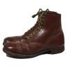 Brodequins de combat, US Army, Type I, semelles cloutées, pointure 10 D, 1941