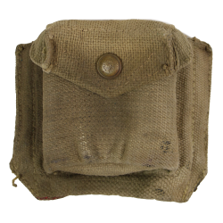 Pochette de boussole britannique, /I\, 1944, Normandie