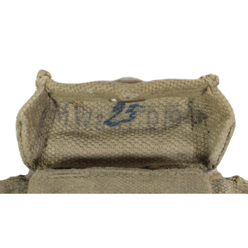 Pochette de boussole britannique, /I\, 1944, Normandie