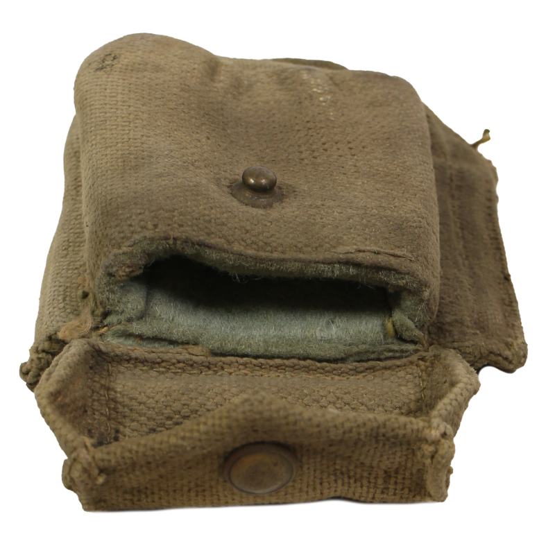 Case, Compass, Webbing, British, /I\, 1944, Normandy