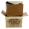 Cardbox, Ration, 1st Half of 5 rations 10 in 1, Menu N° 5