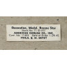 Medal, Bronze Star, in Box, 1945, Mint