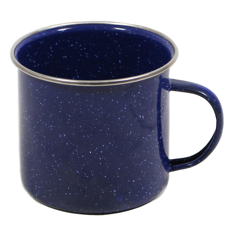 Quart émaillé bleu 680ml