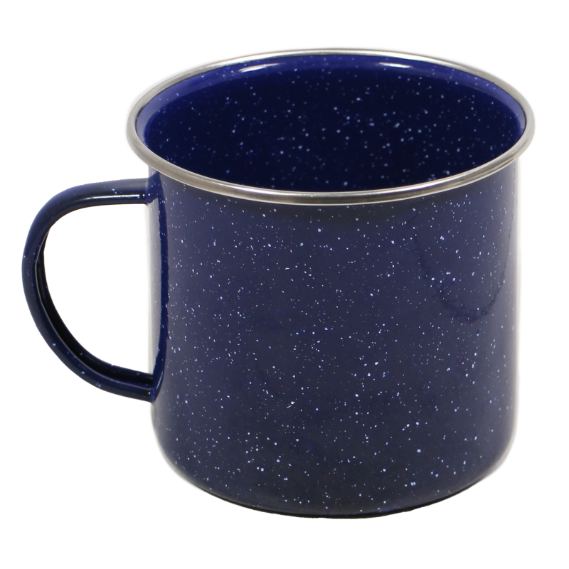 Quart émaillé bleu 680ml