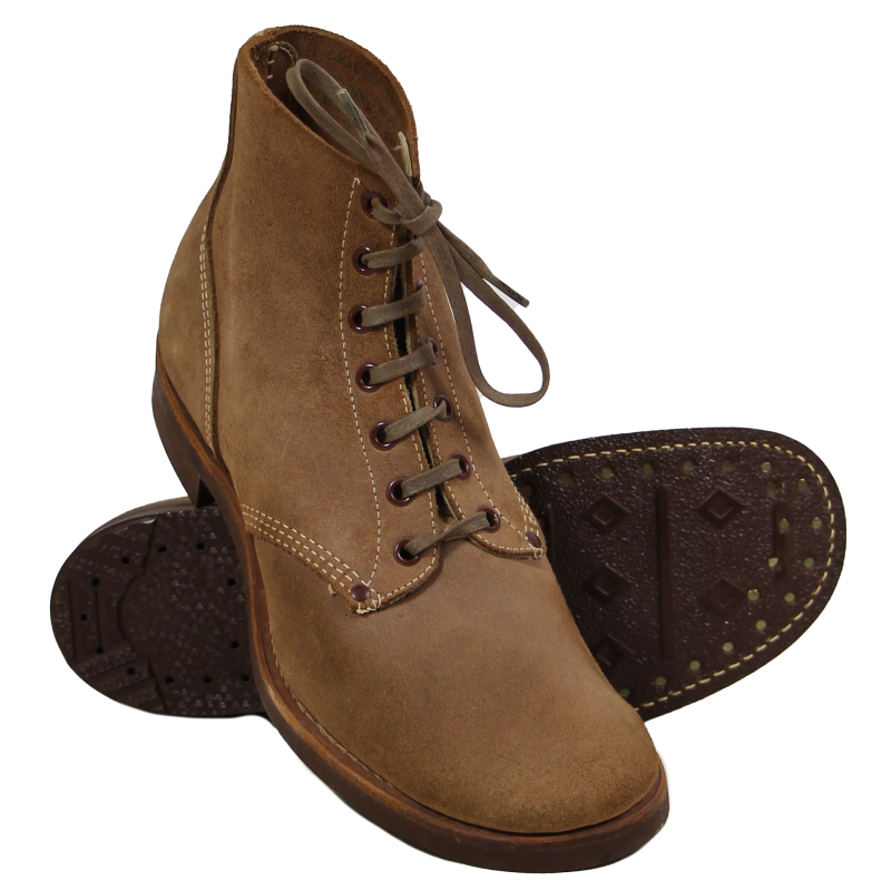 Shoes, Combat, Roughouts, US Army, Size 7, 1944