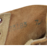 Brodequins de combat, US Army, cuir retourné, taille 7, 1944