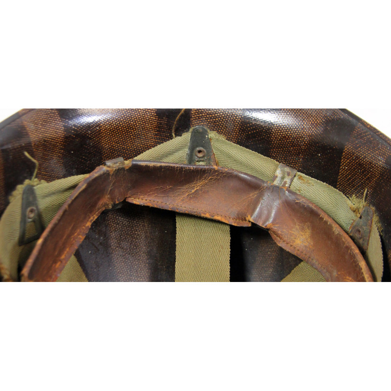 Sous-casque M1 (liner), WESTINGHOUSE, A washers verts, nominatif, empreintes digitales