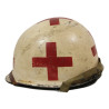 Casque M1, Cpl. A.C. Jones, Medic, USAHS Jarret M. Huddleston, ETO, Cherbourg