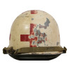 Casque M1, Cpl. A.C. Jones, Medic, USAHS Jarret M. Huddleston, ETO, Cherbourg