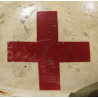 Helmet, M1, Cpl. A.C. Jones, Medic, USAHS Jarret M. Huddleston, ETO, Cherbourg