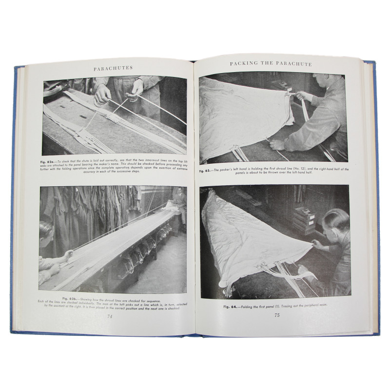 Book, Historical, Parachutes, National Aeronautics Council, Inc., 1942