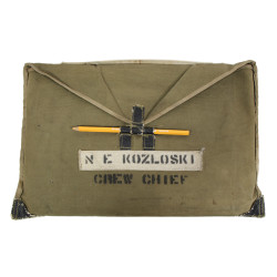 Briefcase, T/3 Norman Kozloski, 161st Field Arty Bn., 35th Infantry Division, ETO