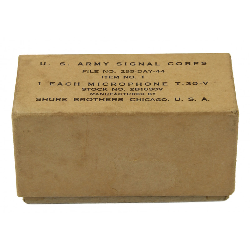 Microphone, Throat, T-30-V, in box, 1944