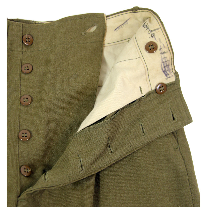 Trousers, Wool Serge, Special, 32 x 29, 1944