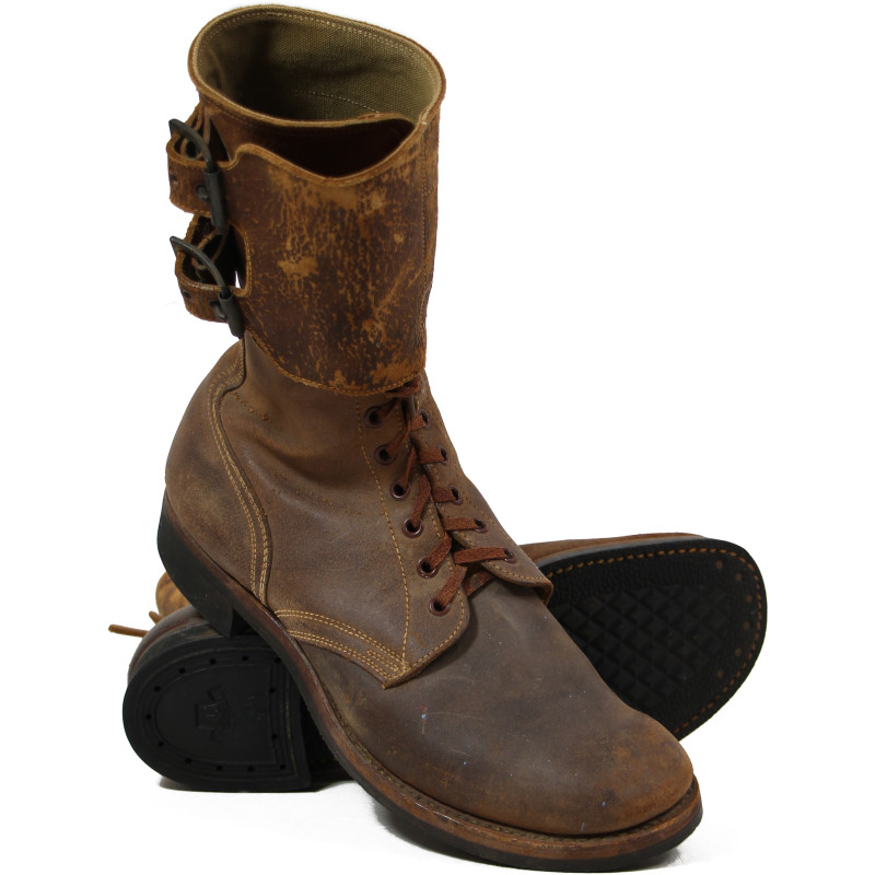 Brodequins à jambières (buckle boots), pointure 10 D