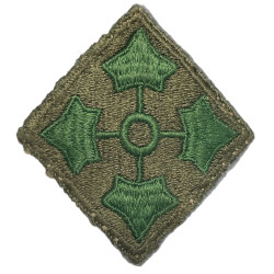Insignia, Sleeve, Shoulder, 4th Infantry Division