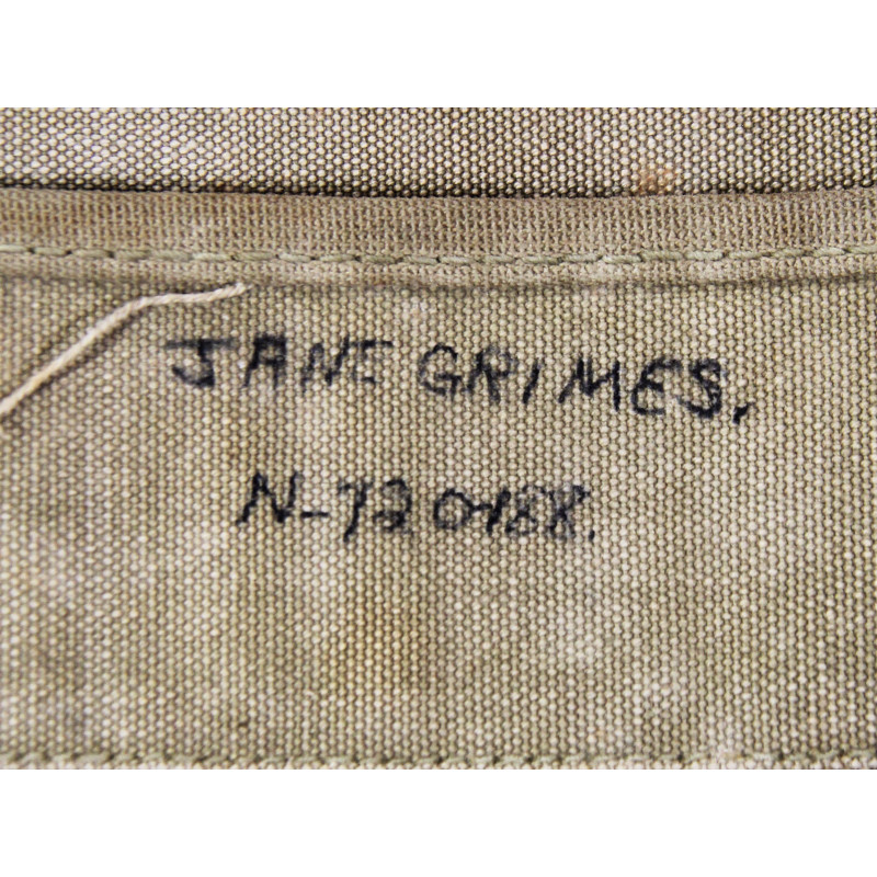 Case, Canvas, Dispatch, M-1938, US Army Nurse Corps, BOYT -41-, Named