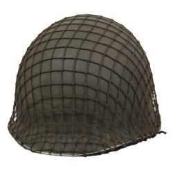 Filet de casque M1, maille moyenne, marron