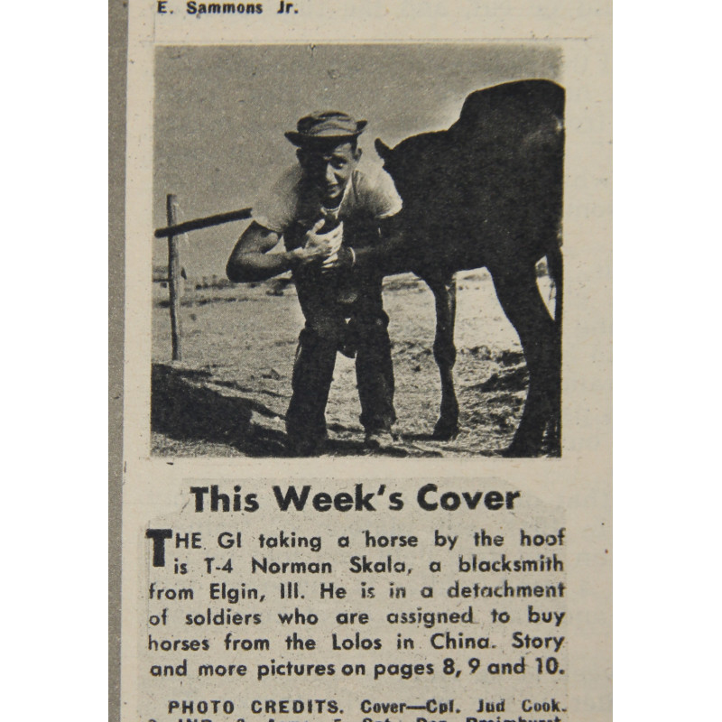 Magazine YANK, 13 juillet 1945