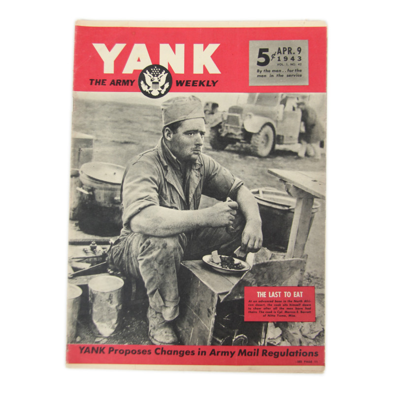 Magazine, YANK, April 9, 1943