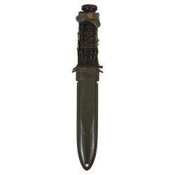 Knife, Trench, USM3, UTICA on Guard, with Scabbard, USM8, 1st Type