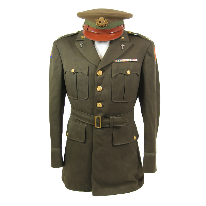 Grouping, Cpt. Francis Cronin, Aumônier, ETO