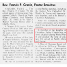 Grouping, Cpt. Francis Cronin, Aumônier, ETO