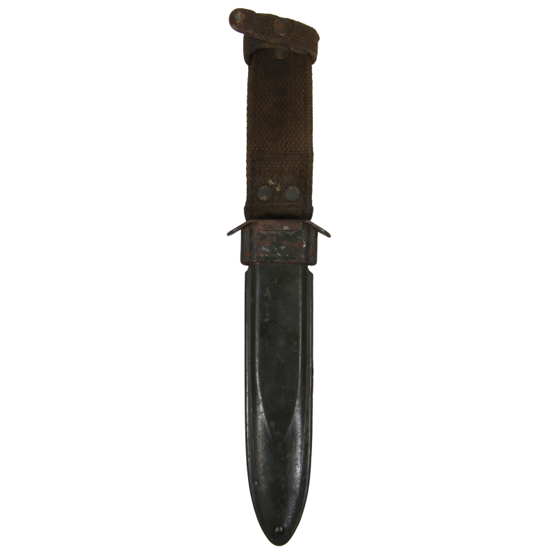 Knife, Trench, USM3, PAL on Guard, with Scabbard, USM8, Normandy