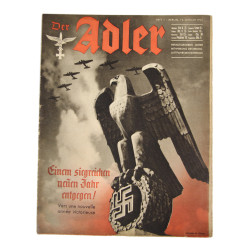 Magazine, Der Adler, 14 janvier 1941, édition bilingue