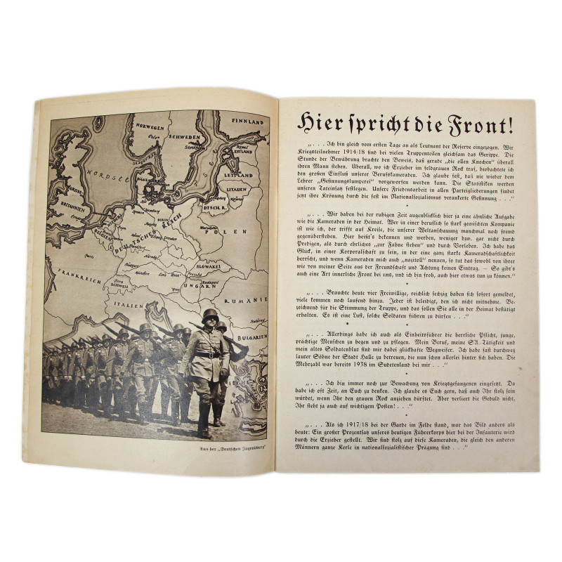 Livret de propagande, Kriegsbrief on die deutschen Erzieher im Felde, Folge 1