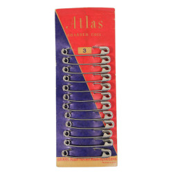 Épingles à nourrice, sacoche médicale, Atlas, DELONG