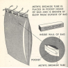 Bag, Delousing, HOOD RUBBER CO. 1943