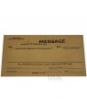 Envelope, M-40, for message, US Army Signal Corps