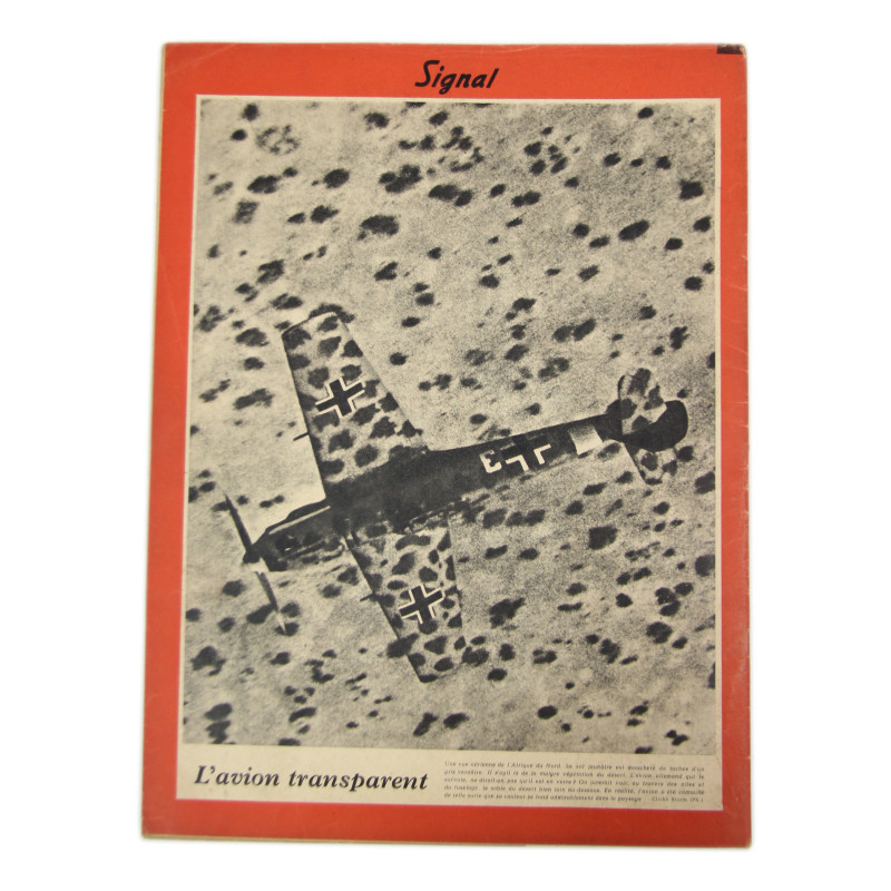 Magazine, Signal, No. 2, July 1941, French Edition