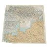 Map, Escape, Silk, A/B, France, 1943, RAF & USAAF