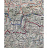 Map, Escape, Silk, A/B, France, 1943, RAF & USAAF