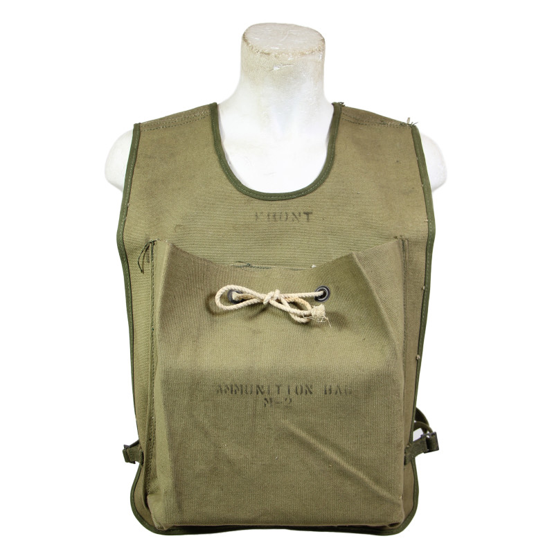 Chasuble porte-munitions M2, US Army, mortier & bazooka