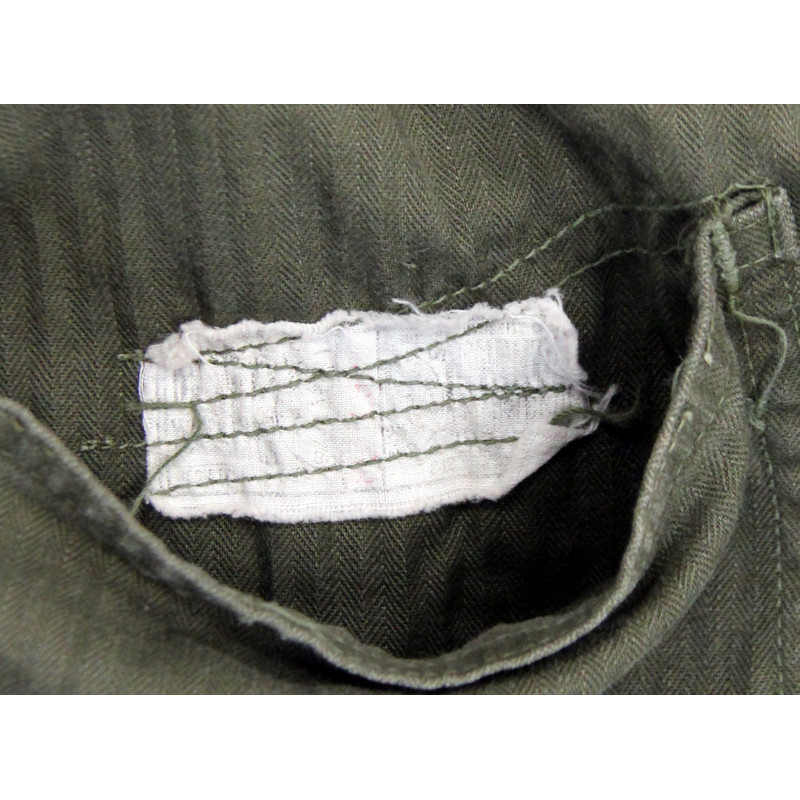Suit, Work, One-Piece, Herringbone Twill, OD, Early