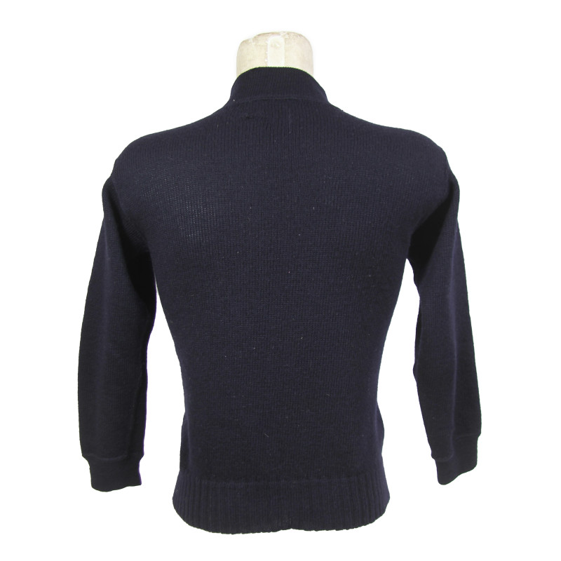 Sweater, Wool, Navy Blue, US Navy
