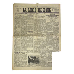 Journal belge, La Libre Belgique, 28 octobre 1944