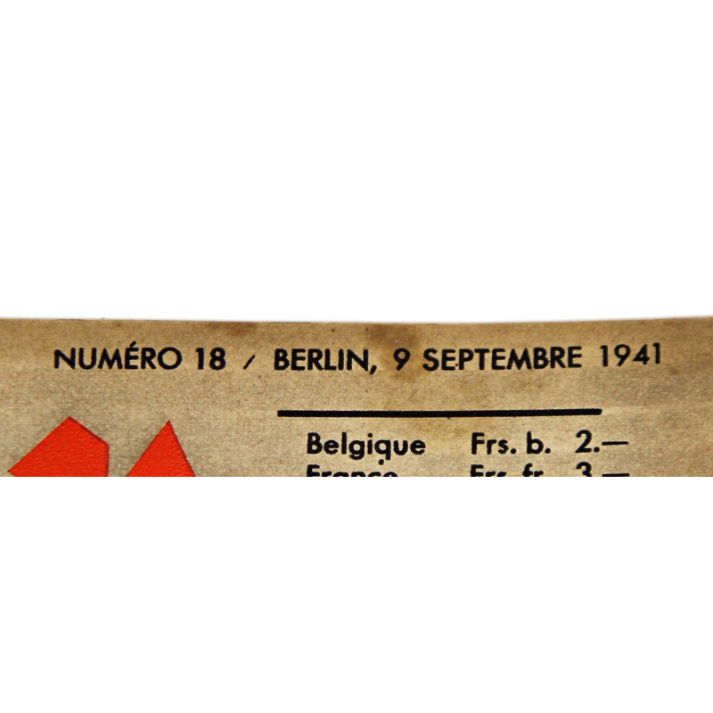 Magazine, Der Adler, 9 septembre 1941, édition française