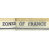 Map, Rayon, Zones of France, MI9, 1944