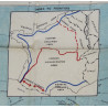 Map, Rayon, Zones of France, MI9, 1944