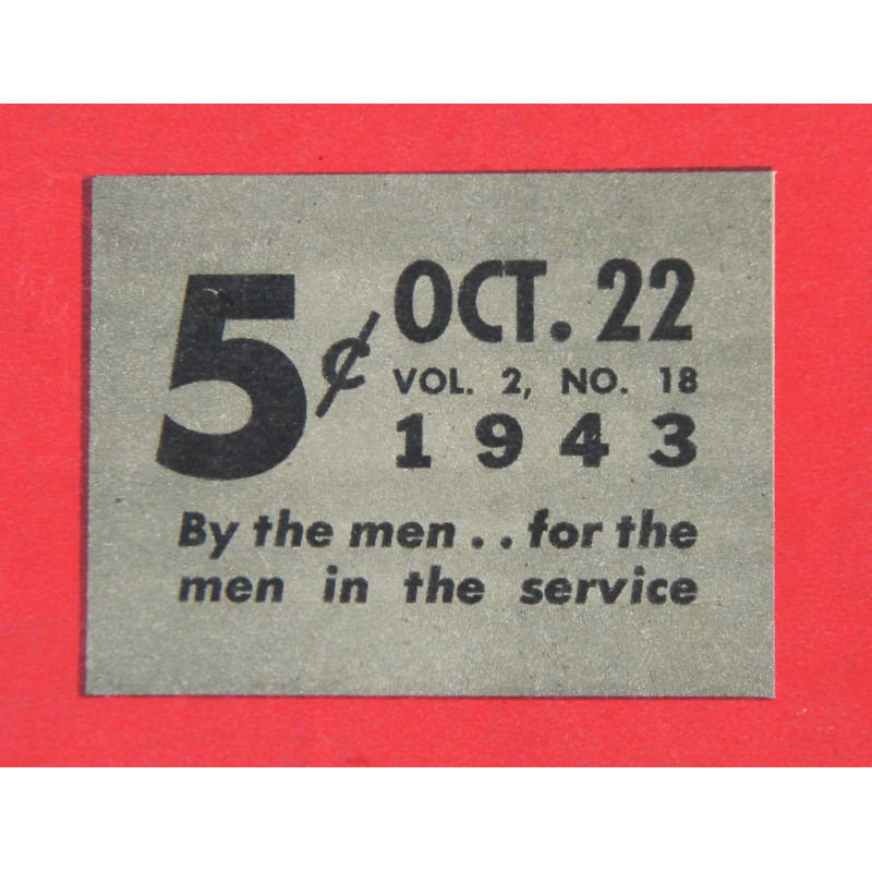 Magazine YANK, 22 octobre 1943